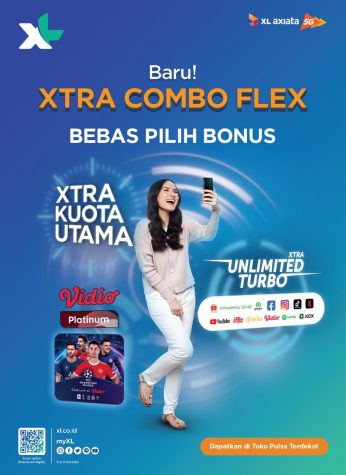 Pelanggan Bebas Pilih Bonus  dengan Paket Xtra Combo Flex