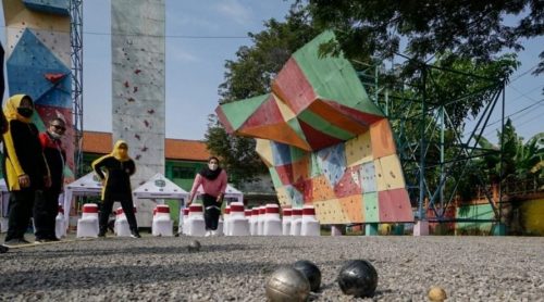 Kembangkan Olahraga Petanque, Tiga Lapangan Baru Diresmikan di Kota Madiun