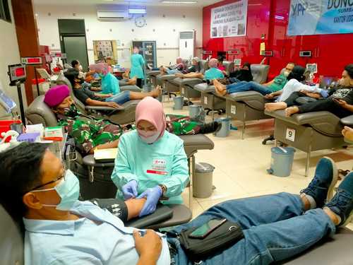 Jaga Stok Darah, dr Martono: UDD PMI Kota Surabaya Targetkan 6 Ribu Pendonor