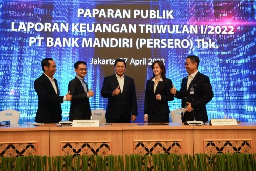 Bank Mandiri Cetak Laba Rp10 Triliun di Kuartal I 2022, Tumbuh 70 Persen YoY