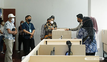 Tim Pemkot Surabaya Asesmen Lokasi UTBK di Unesa