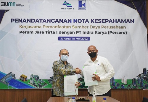 PJT I dan Indra Karya Kolaborasi Optimasi Penguatan Peran BUMN Sektor SDA