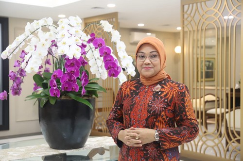 Menteri Ketenagakerjaan Ida Fauziyah Sampaikan Duka Wafatnya Prof Fahmi Idris