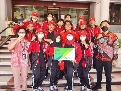 Kontingen Atlet Surabaya Pada PORPROV VII Jatim Sudah Terlindungi BPJS Ketenagakerjaan