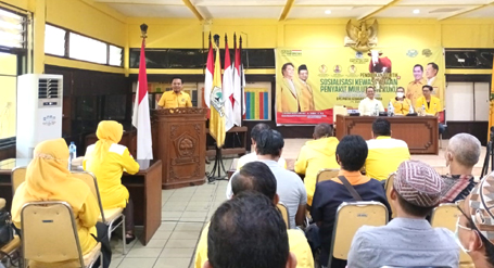 Golkar Kota Surabaya Sosialisasi PMK kepada Takmir Masjid dan Penjual Hewan Kurban