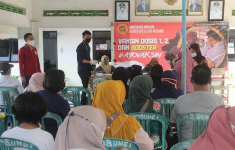 Vaksinasi BIN di Jombang Sasar Pedesaan, Berhadiah Sembako