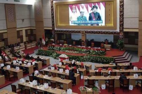 Paripurna DPRD Kabupaten Mojokerto Agenda Dengarkan Pidato Kenegaraan Presiden RI