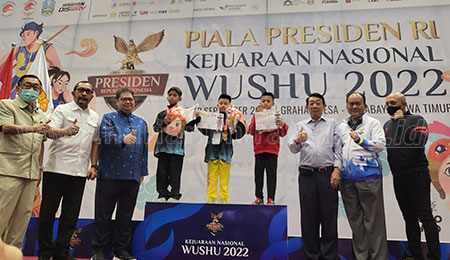 Piala Presiden 2022, Siapkan Atlet Terbaik di Kejuaraan Dunia Wushu