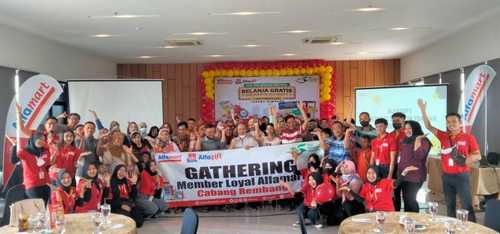 Harpelnas, Alfamart Cabang Kabupaten Rembang Gathering dengan Members