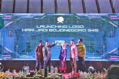Logo HJB Ke-345 Diluncurkan, Pembangunan Bojonegoro Terus Berkelanjutan