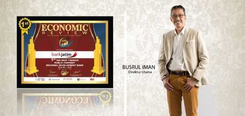 Tingkatkan Kinerja, Bank Jatim Raih Penghargaan Indonesia Finance Award