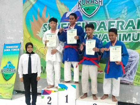 Cabor Baru, Atlet Kurash Tuban Borong Delapan Medali di Kejurprov Jatim 2022
