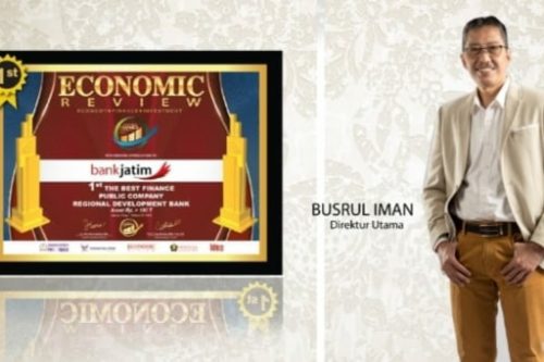 Tingkatkan Kinerja, Bank Jatim Raih Penghargaan Indonesia Finance Award 2022