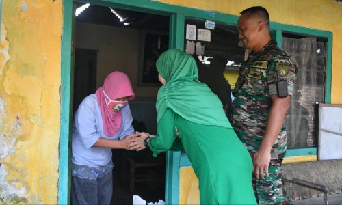 Bakti Sosial, Dandim 0815/Mojokerto Kunjungi Warga Kecamatan Gondang