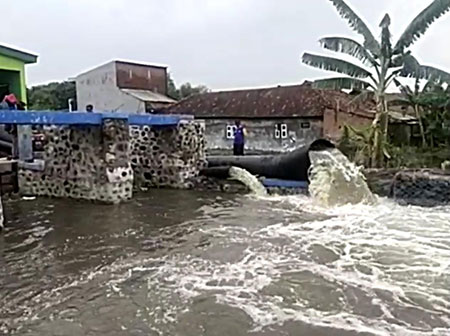 Merana Tiga Desa di Kecamatan Tanggulangin yang Langganan Banjir
