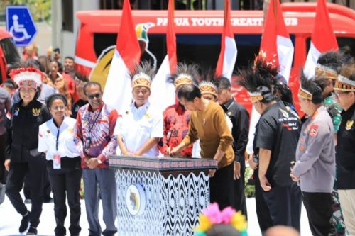 Presiden Jokowi Resmikan Papua Youth Creative Hub Dibangun Kementerian PUPR