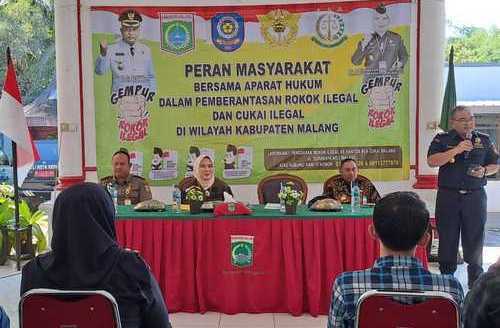 Penegak Hukum Kabupaten Malang Sulit Amankan Pengusaha Rokok Ilegal