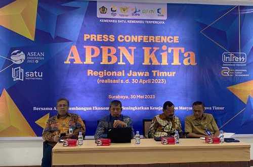 Realisasi APBN Jawa Timur Triwulan Pertama, Tumbuh Positif