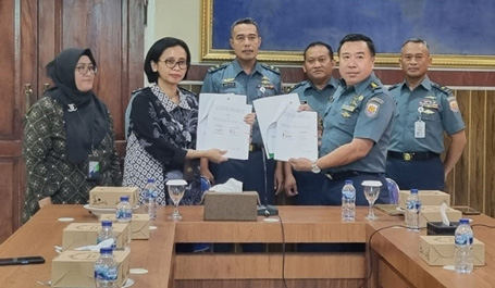 Penandatanganan IKS PLKK BPJS Ketenagakerjaan dengan Rumkital Dr Oepomo Surabaya