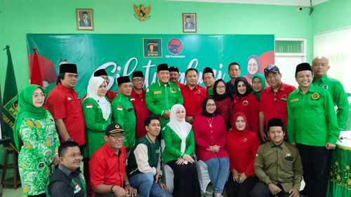 Gelar Silaturahmi, PPP dan PDIP Jombang Siap Menangkan Ganjar Pranowo