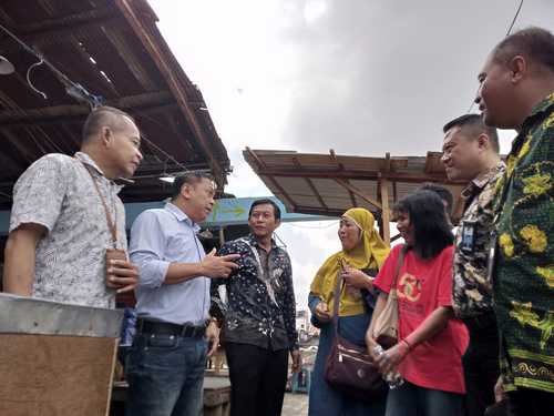 Antisipasi Musim Hujan, Pasar Kembang Surabaya akan di Pasang Atap