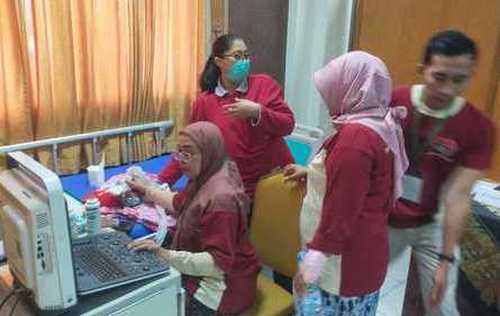 Di RSUD Jombang, Puluhan Bayi Ikuti Skrining Penyakit Jantung Bawaan