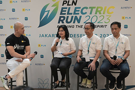 Kampanyekan Ramah Lingkungan, 5 Ribu Pecinta Lari Ikuti PLN Electric Run 2023