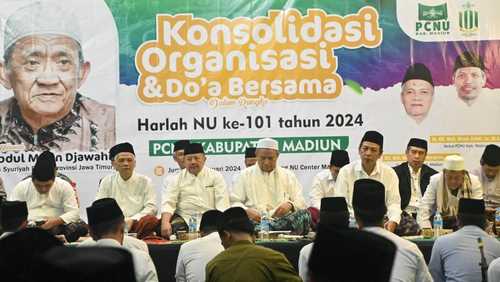 Pj Bupati Madiun Ajak Warga Nahdliyyin Sukseskan Pemilu 2024