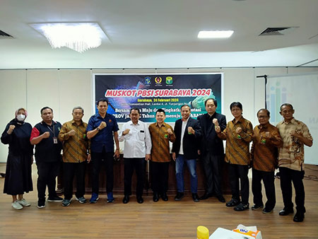 Pimpin Kembali PBSI Surabaya, Rony Siap Realisasikan Target KONI 200 Emas di Porprov