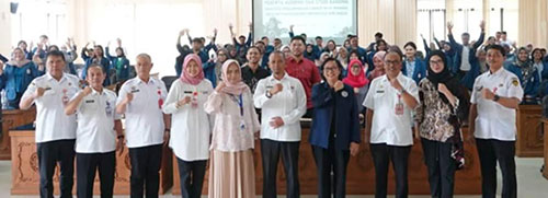 Mahasiswa S2 UNAIR Surabaya Studi Banding di Pemkab Madiun