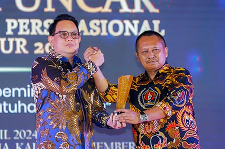 Malam Puncak Resepsi HPN Jawa Timur 2024