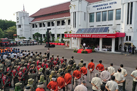 Sinergi TNI-Polri, Pemkot, dan Warga Jaga Keamanan Kota saat Lebaran