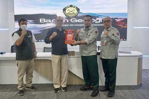 BPBD Jatim Studi Banding Gempa Bumi dan Erupsi Gunung Api di PVMBG Bandung