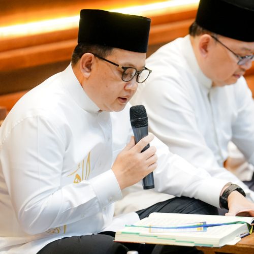 Khotmil Quran Bersama Kepala OPD di Malam ke 25 Ramadan, Pj Gubernur: Ikhtiar Raih Berkahnya Al Quran