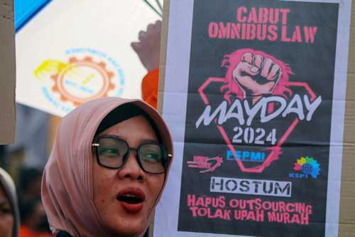 Tuntuntan Massa Demo “May Day” disetujuhi Pj Gubernur Jawa Timur